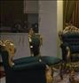 صندلی راحتی ، مبلمان ورق طلا